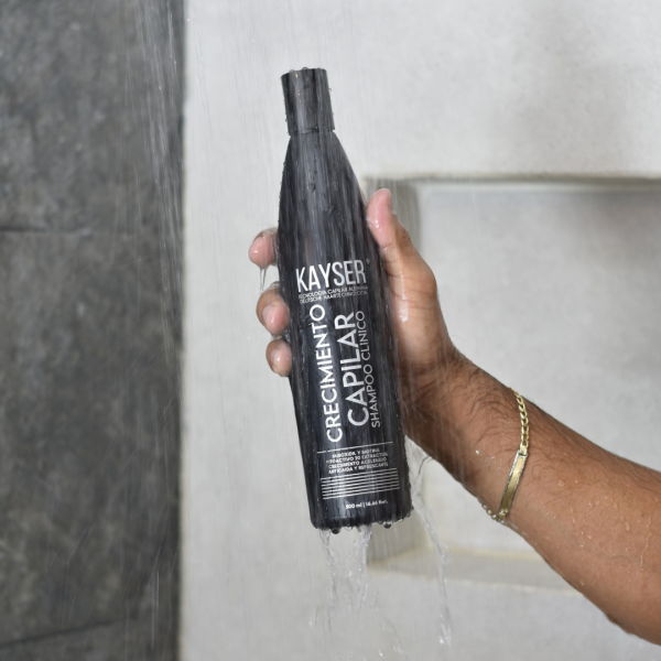 Shampoo de Crecimiento Capilar para Hombre Anticaída, Fortalece y Estimula el Cabello Uso Diario Profesional