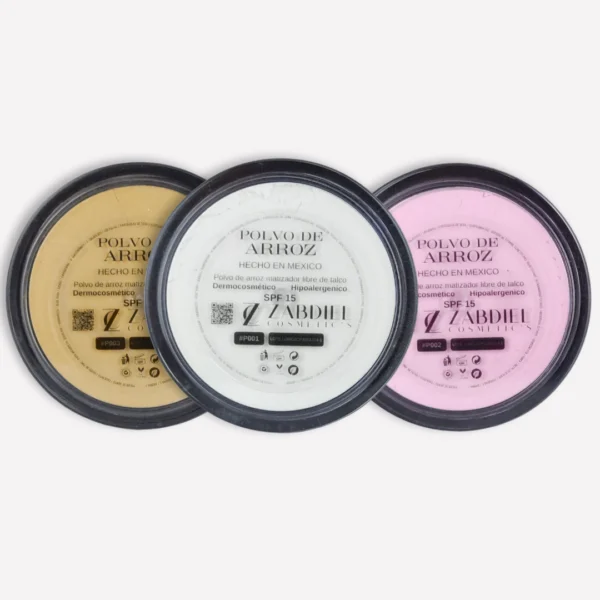 PolvoZABDIELCOSMETICS Polvo Traslucido de Arroz | Zabdiel Cosmetics