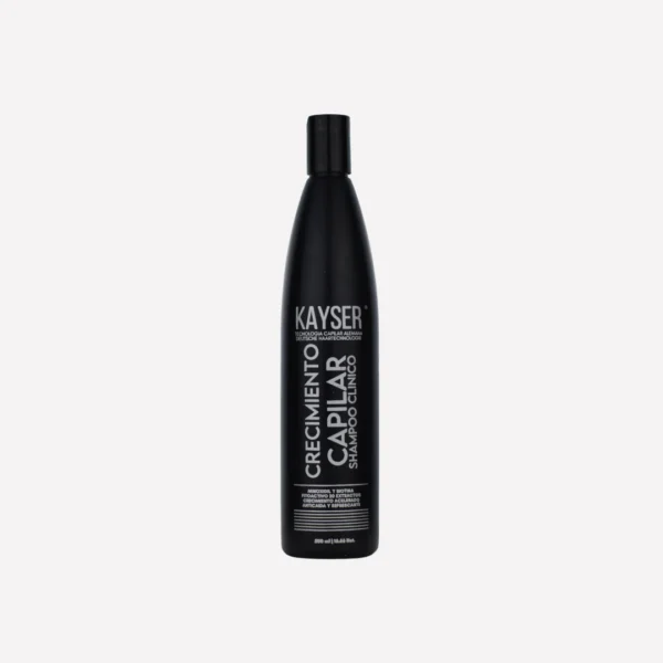 Shampoo Crecimiento Kayser Shampoo de Crecimiento Capilar para Hombre Anticaída, Fortalece y Estimula el Cabello Uso Diario Profesional