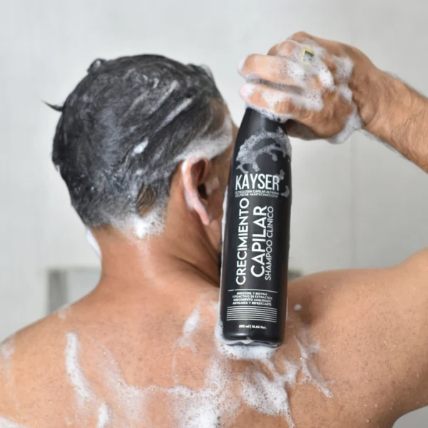 Shampoo de Crecimiento Capilar para Hombre Anticaída, Fortalece y Estimula el Cabello Uso Diario Profesional 1 Shampoo de Crecimiento Capilar para Hombre Anticaída, Fortalece y Estimula el Cabello Uso Diario Profesional