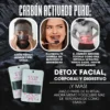 15 Carbón Activado Extra Virgen en Polvo | Limpieza Profunda Facial y Capilar
