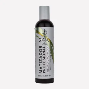 SHAMPOO MATIZADOR NEGRO LINEA 24K GOLD Matizador Profesional | Negro Cromado